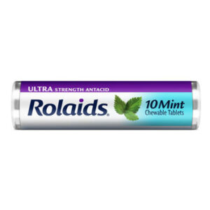 Rolaids Ultra Strength Mint Chewable Tablet 10pc 12ct